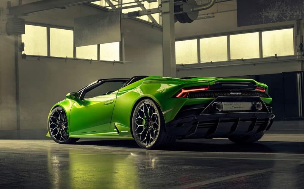 Lamborghini huracan evo spider