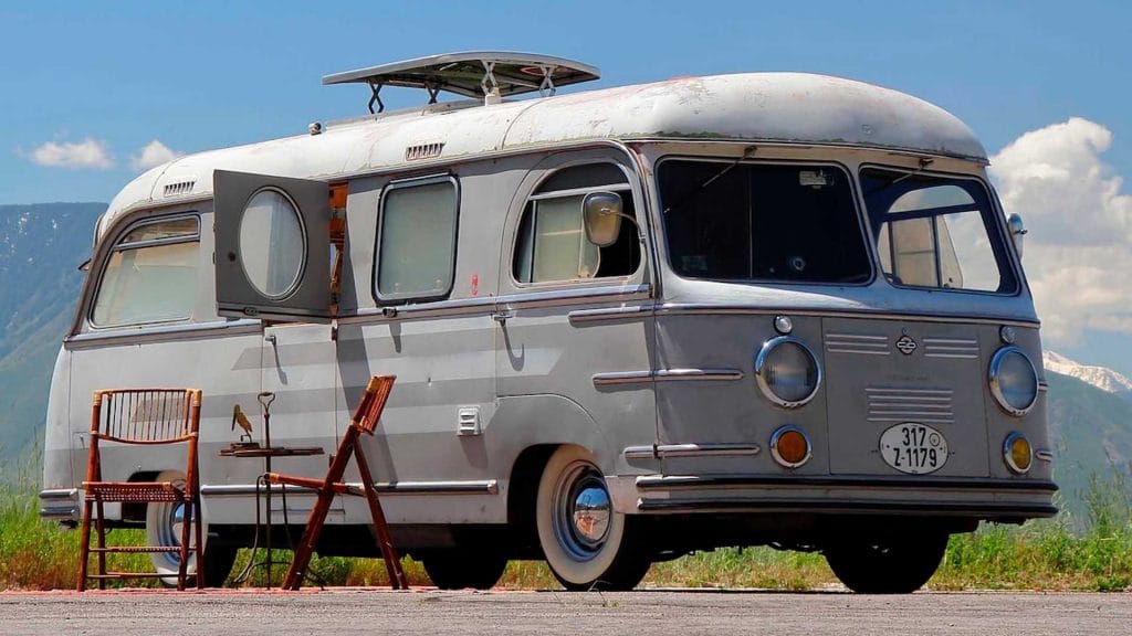 Porsche camping-car