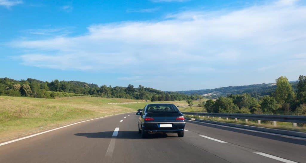 voie du milieu autouroute